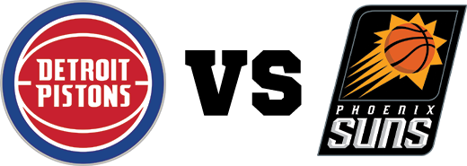 Detroit Pistons vs Phoenix Suns